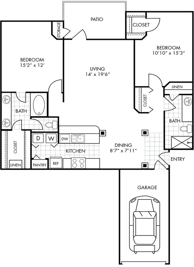 Unit 0208 0818 floor plan